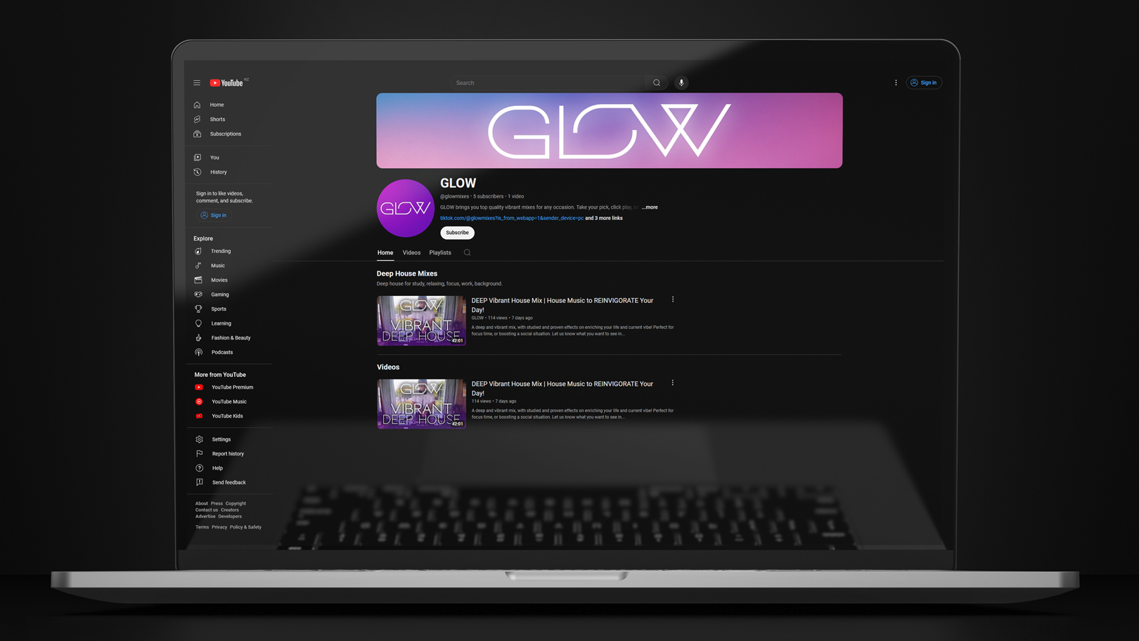 GLOW screenshot